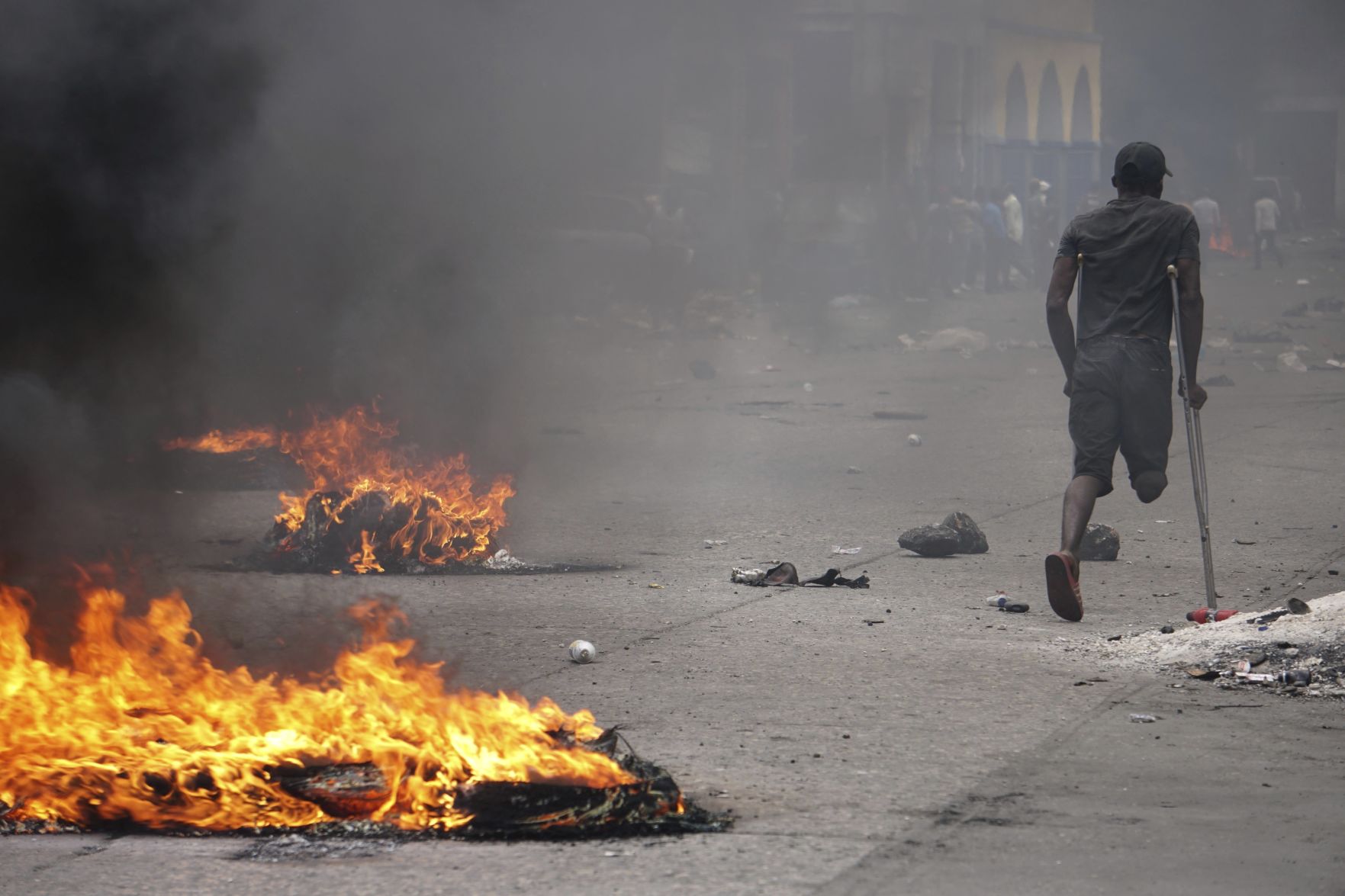 APTOPIX Haiti Protests